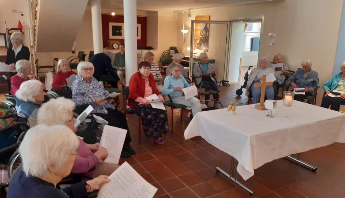 Bild Gottesdienst im Seniorenheim Garatshausen